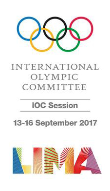 Logo of the IOC's Lima 2017 Session